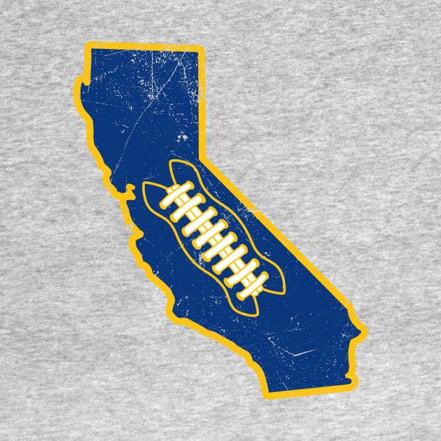 California Football, Retro - White by KFig21